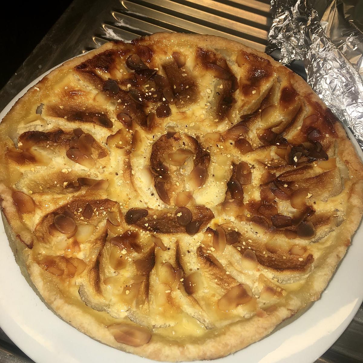 recette Tarte normande au caramel