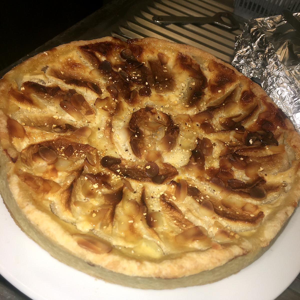 recette Tarte normande au caramel