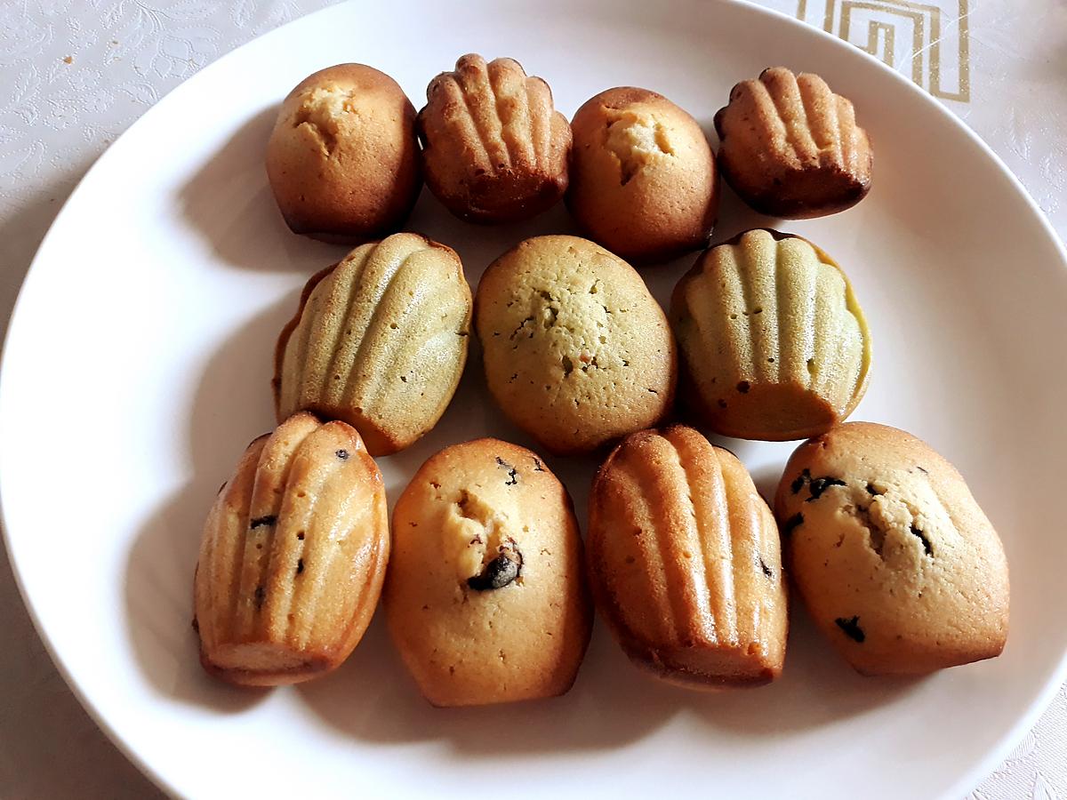 recette Madeleines