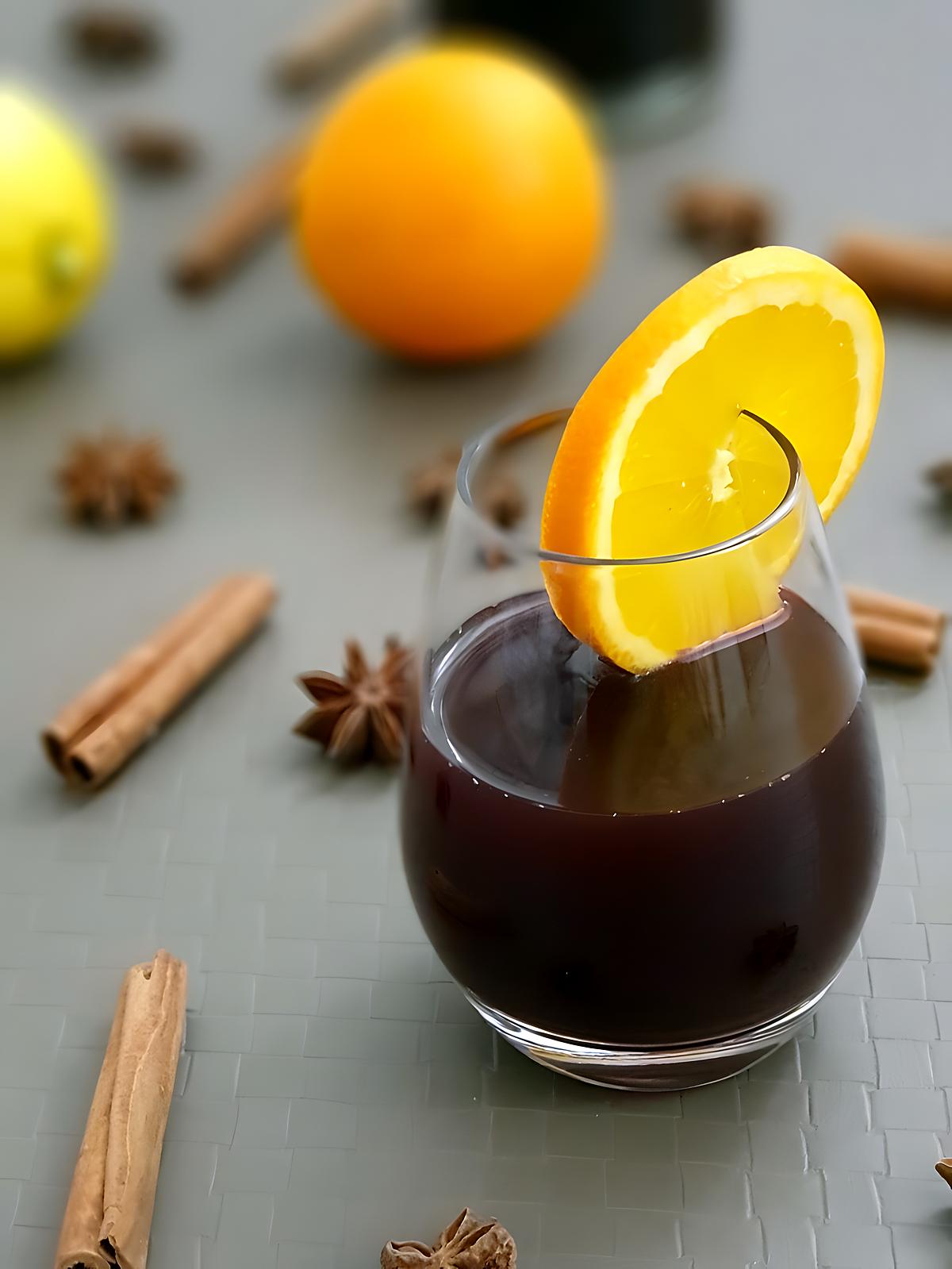 recette vin chaud au mélange d'épices fait maison