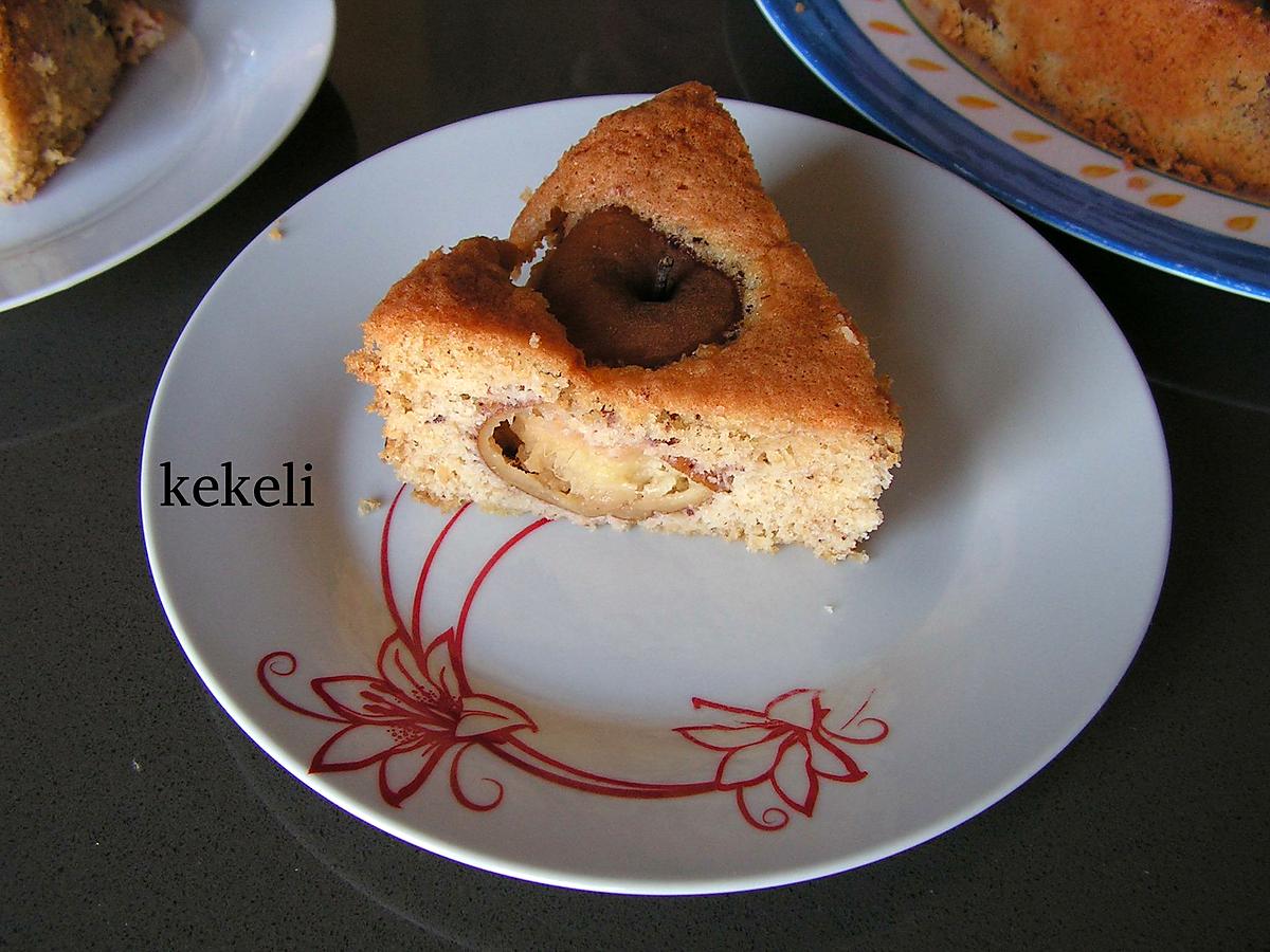 recette Gâteau pommes-noisettes