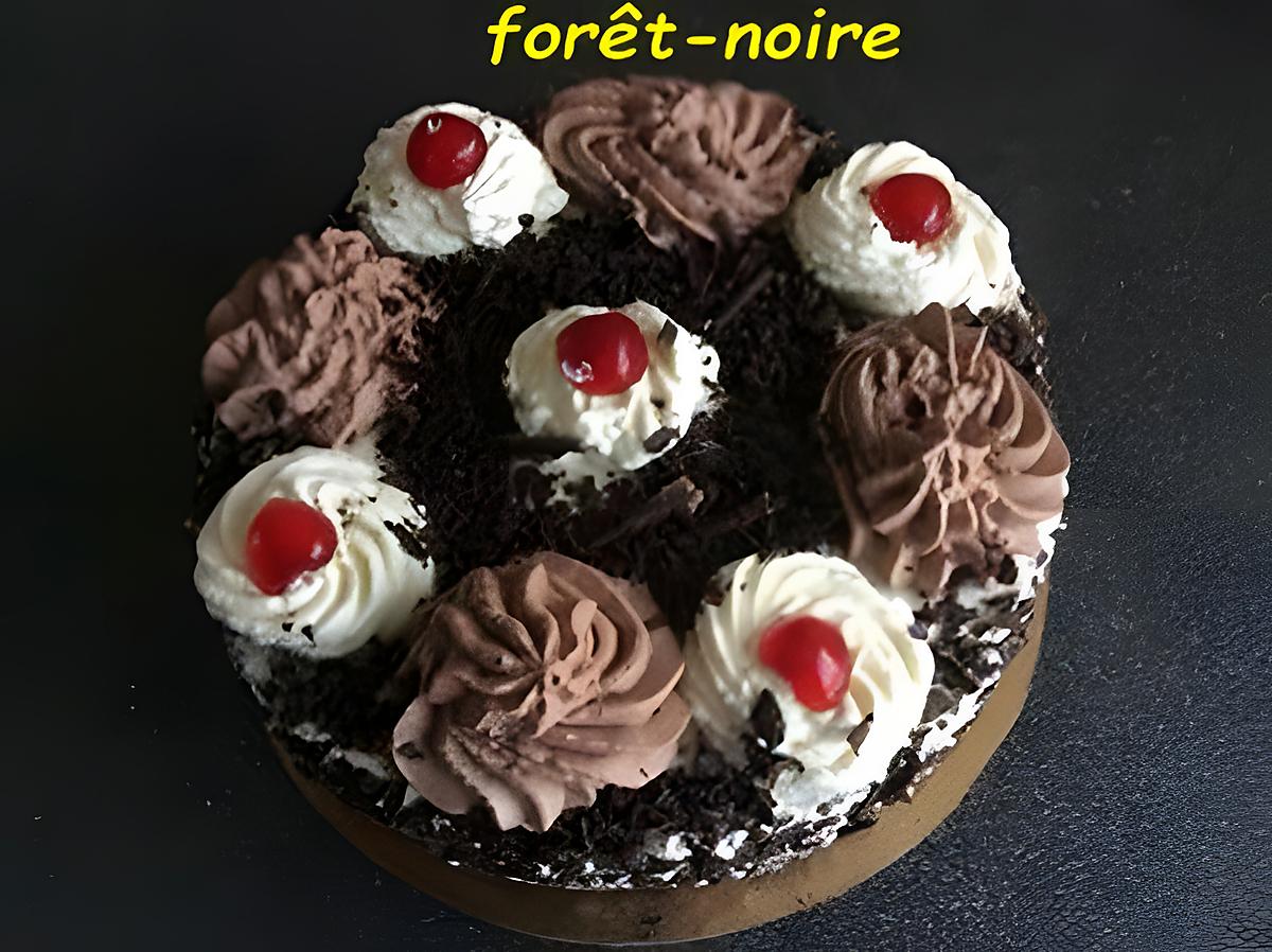 recette forêt-noire