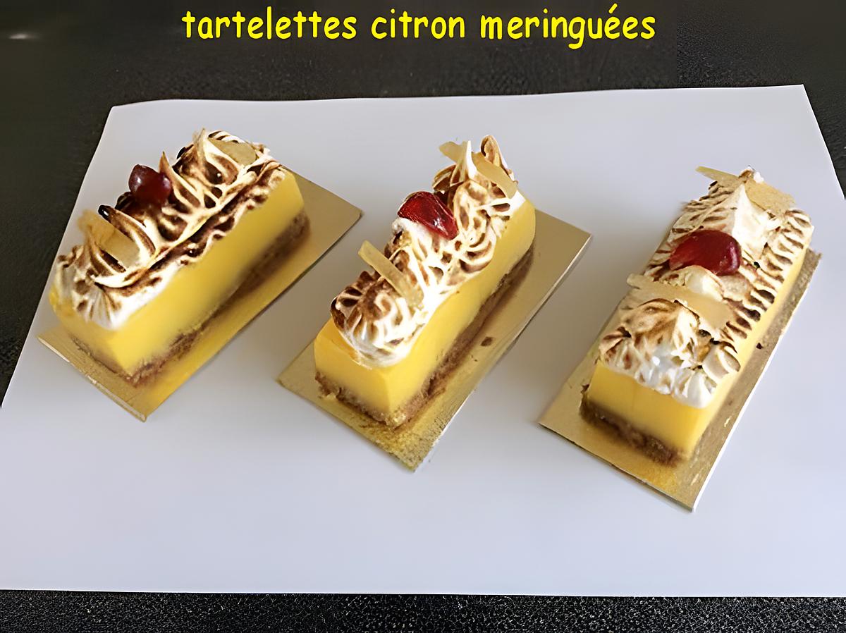 recette tartelettes au citron meringuées