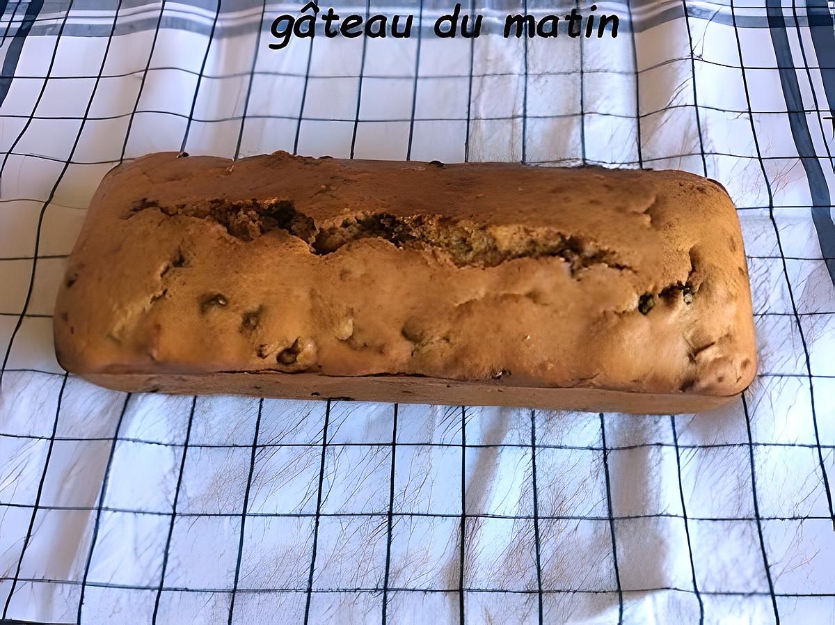 recette gâteau du matin