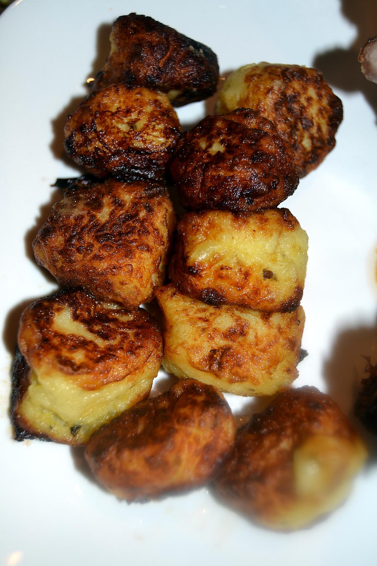 recette Pommes Noisettes (au basilic, origan et Parmesan)