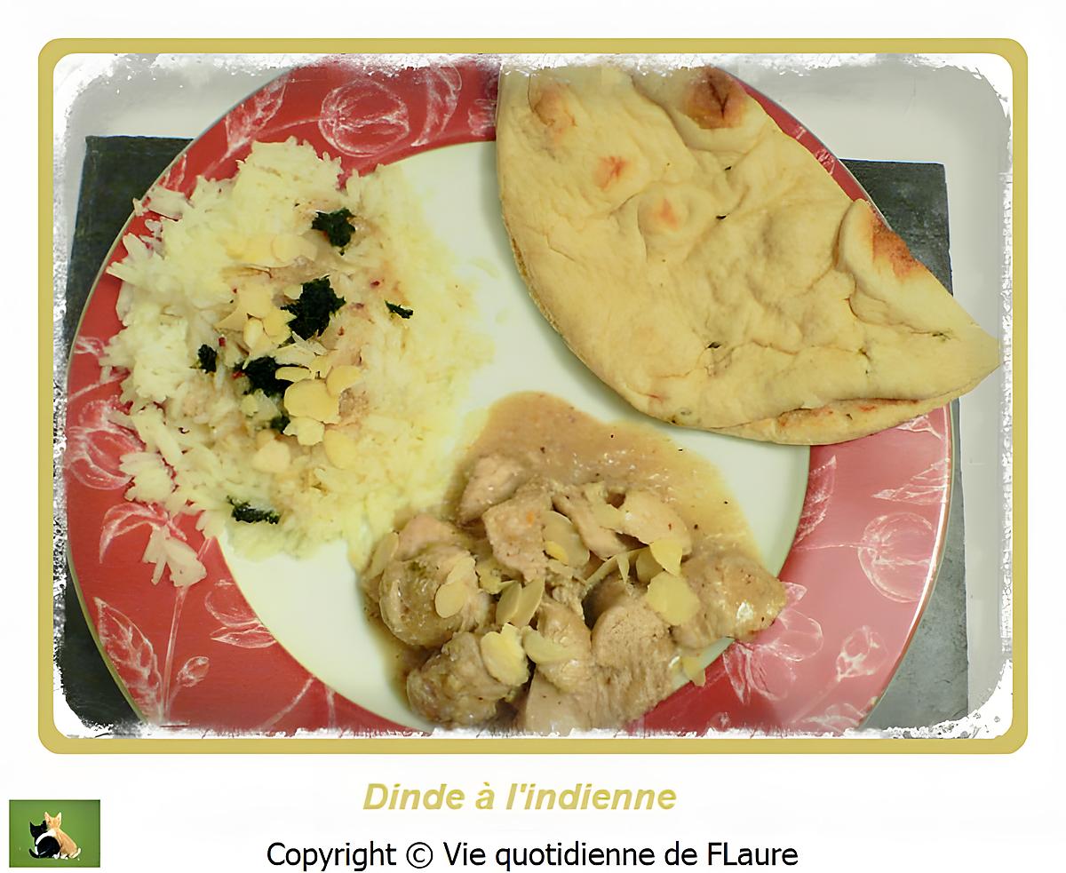 recette Dinde à l'indienne