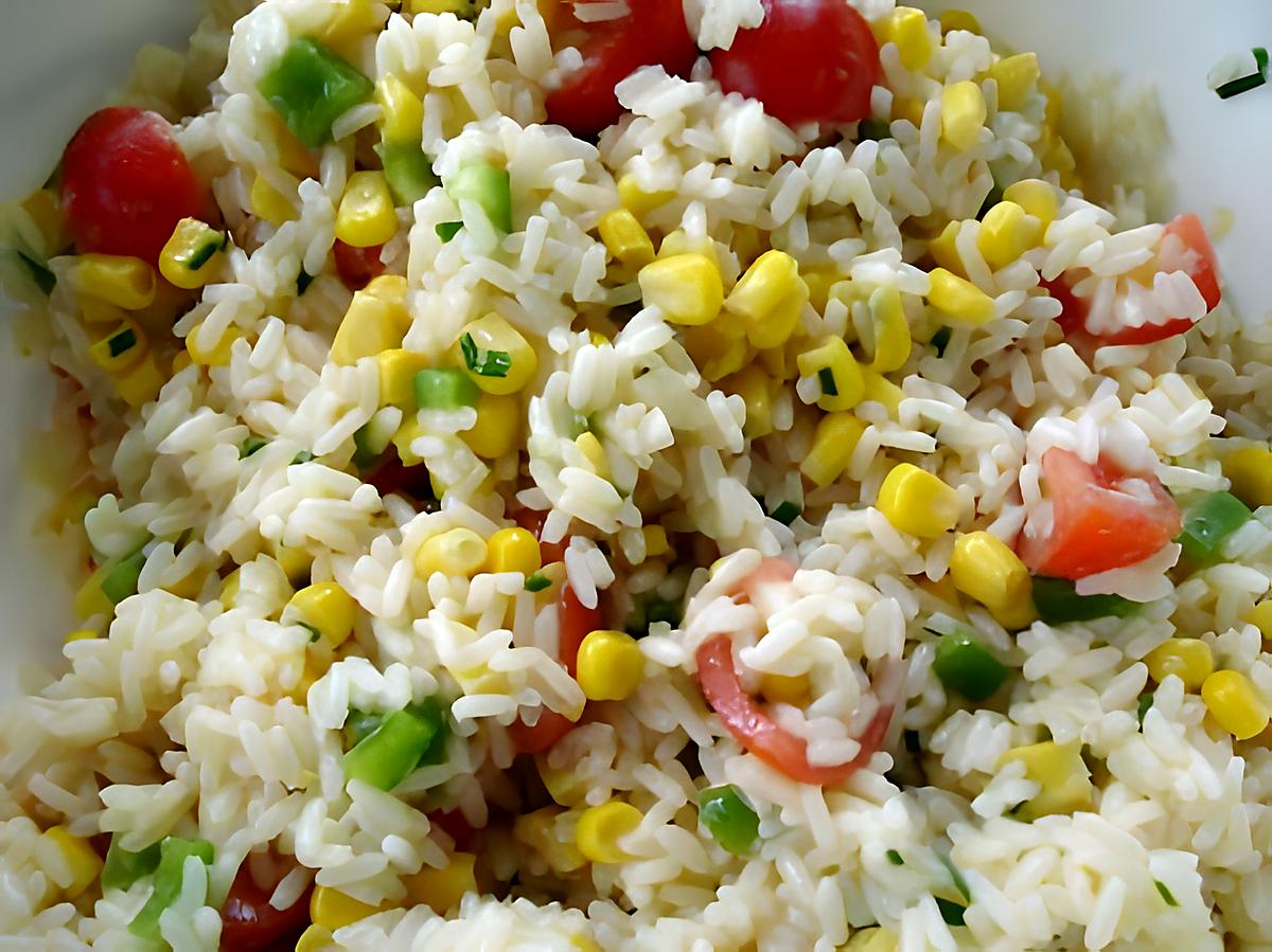 recette Salade de Riz