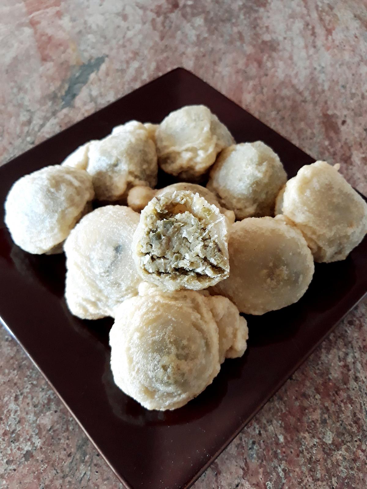 recette Gateau zemberik (beignets sucrés aux haricots mungo)