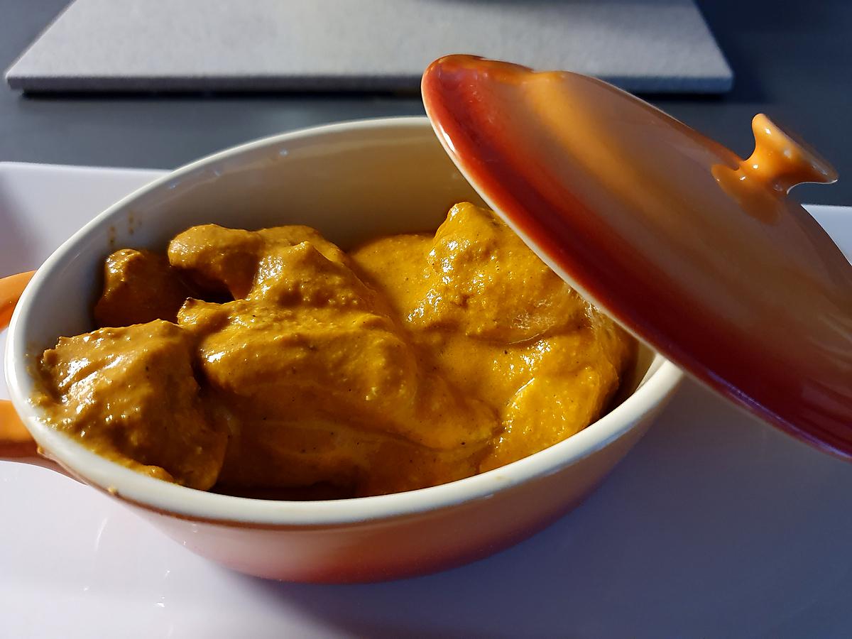 recette Butter chicken ou poulet au beurre (Murgh Makhani)