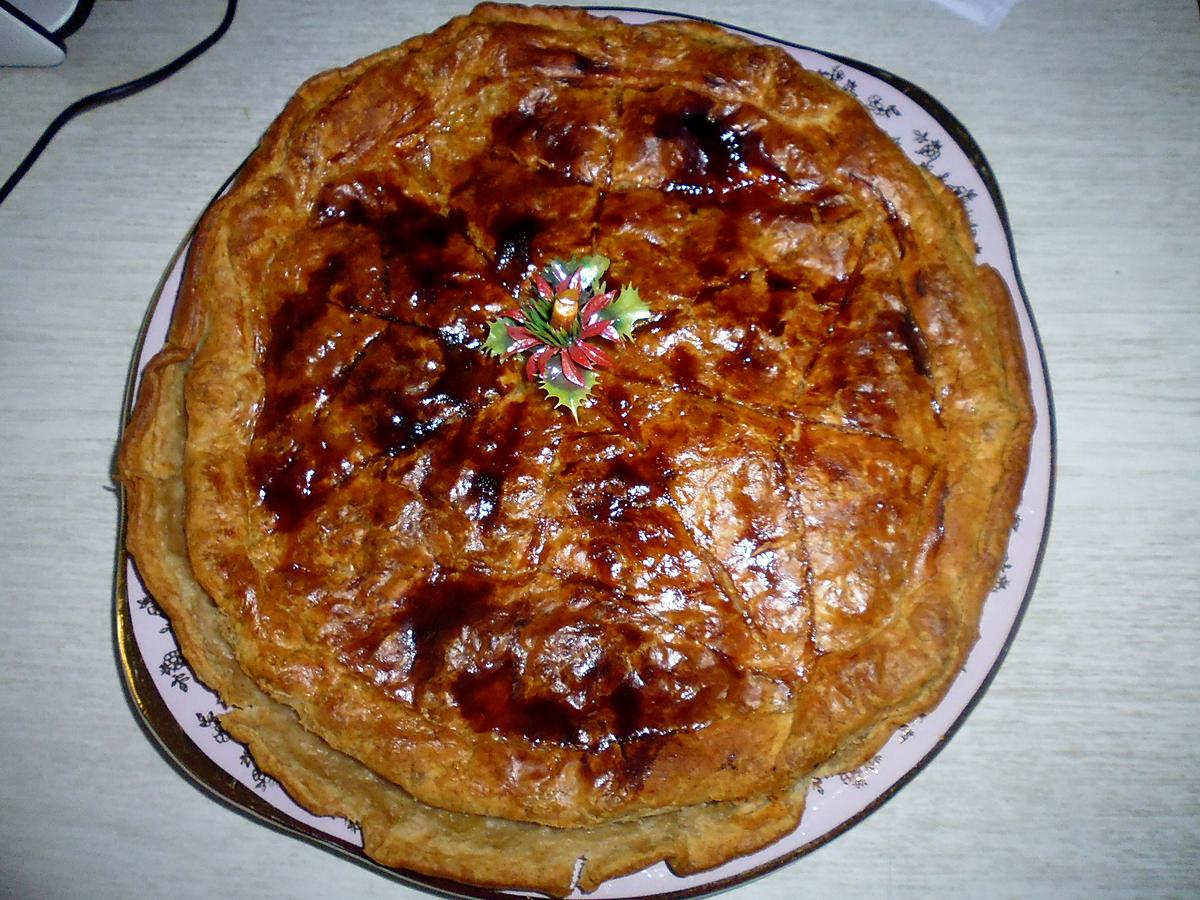 recette Tourte aux pommes flambées à l'Armagnac