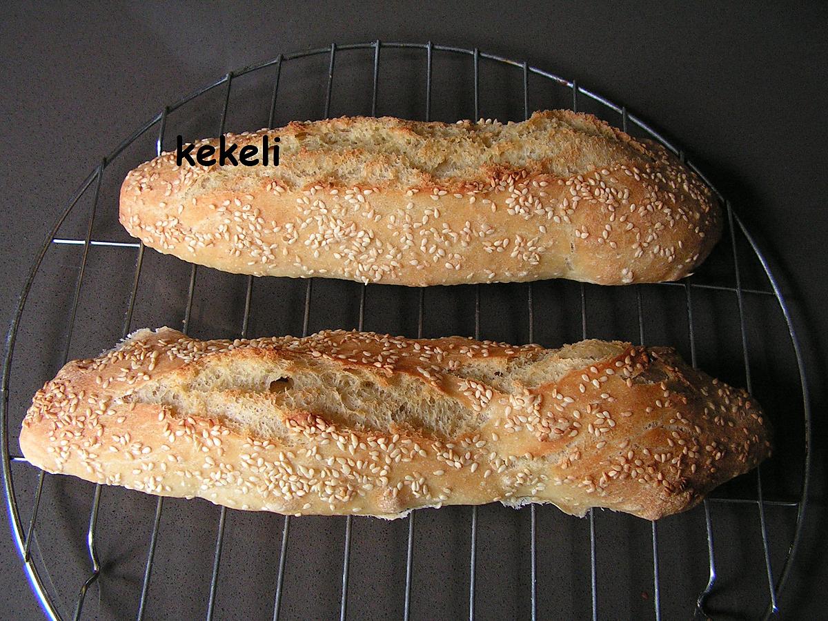 recette Baguettes magiques aux graines de sésame