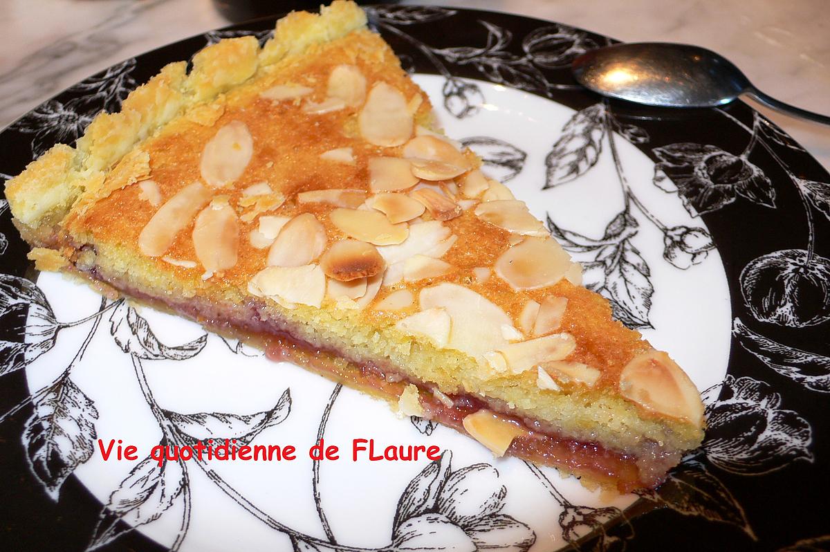 recette Tarte à l'amande et à la confiture