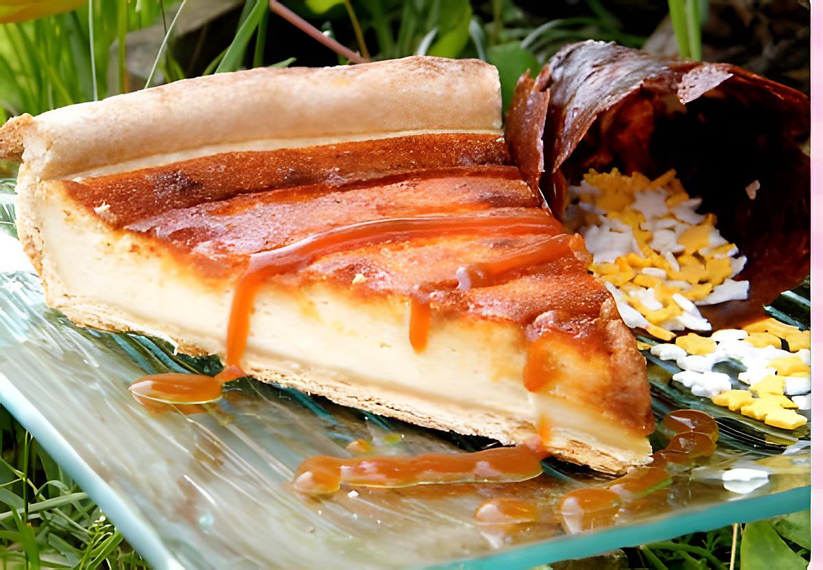 recette Ooo Tarte légère mirabelle et caramel ooO