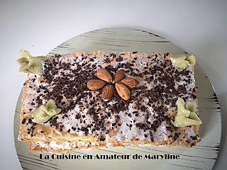 recette Bûche à la crème mascarpone