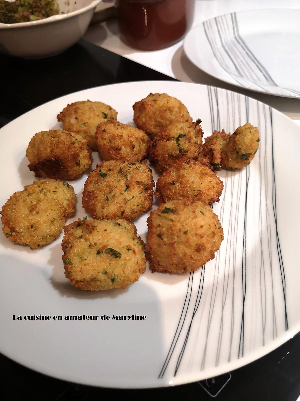 recette Croquettes de semoule