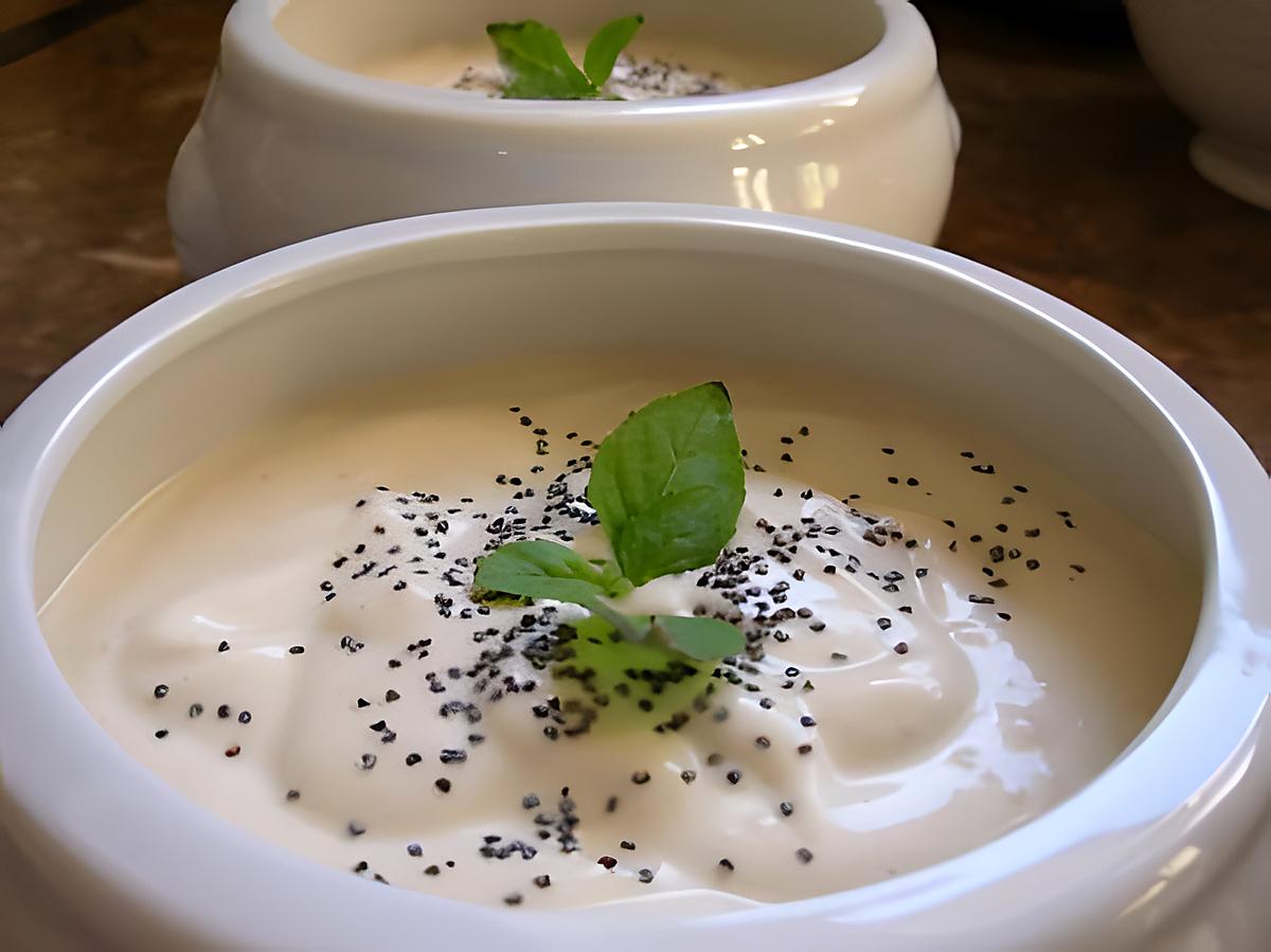 recette Crème de pois chiche...