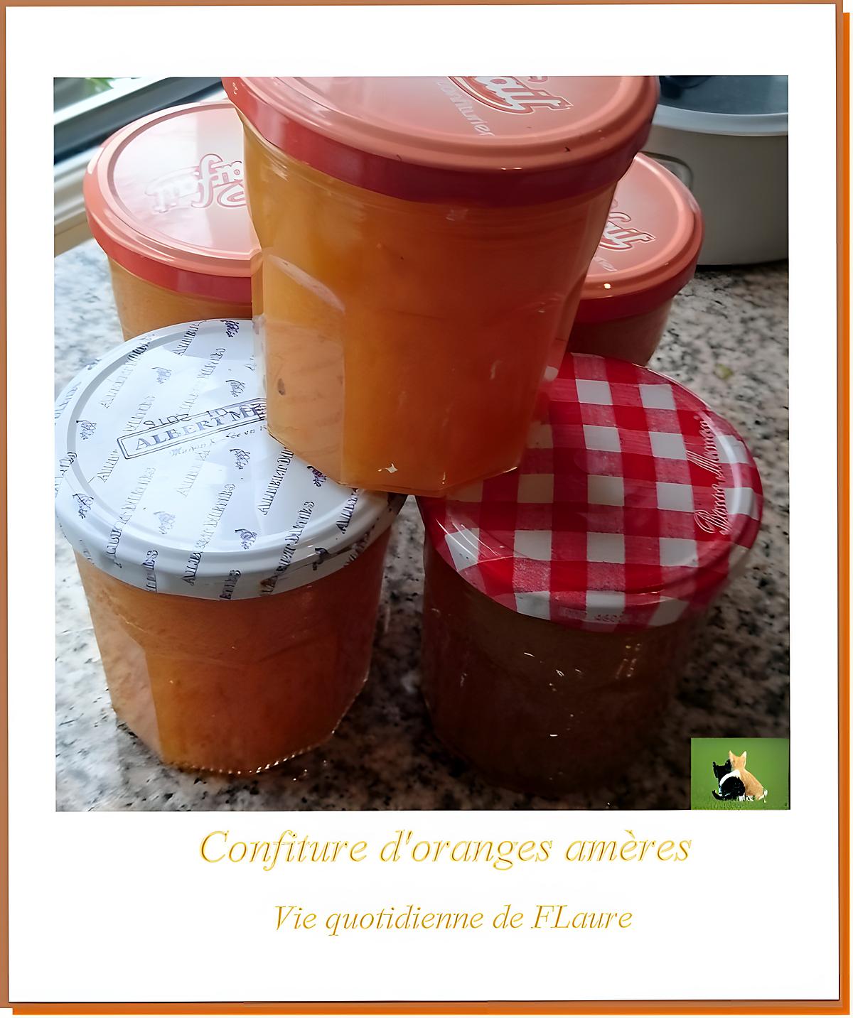 recette Confiture d'oranges amères