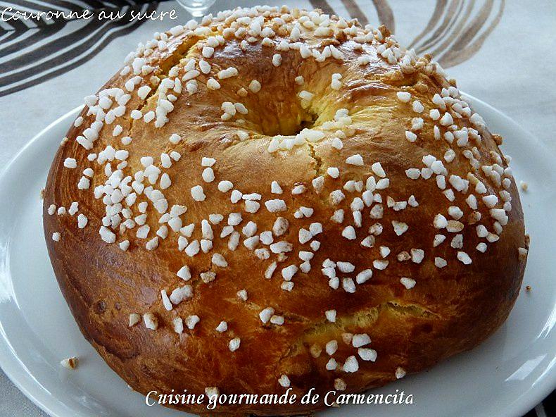 recette Couronne des rois au sucre