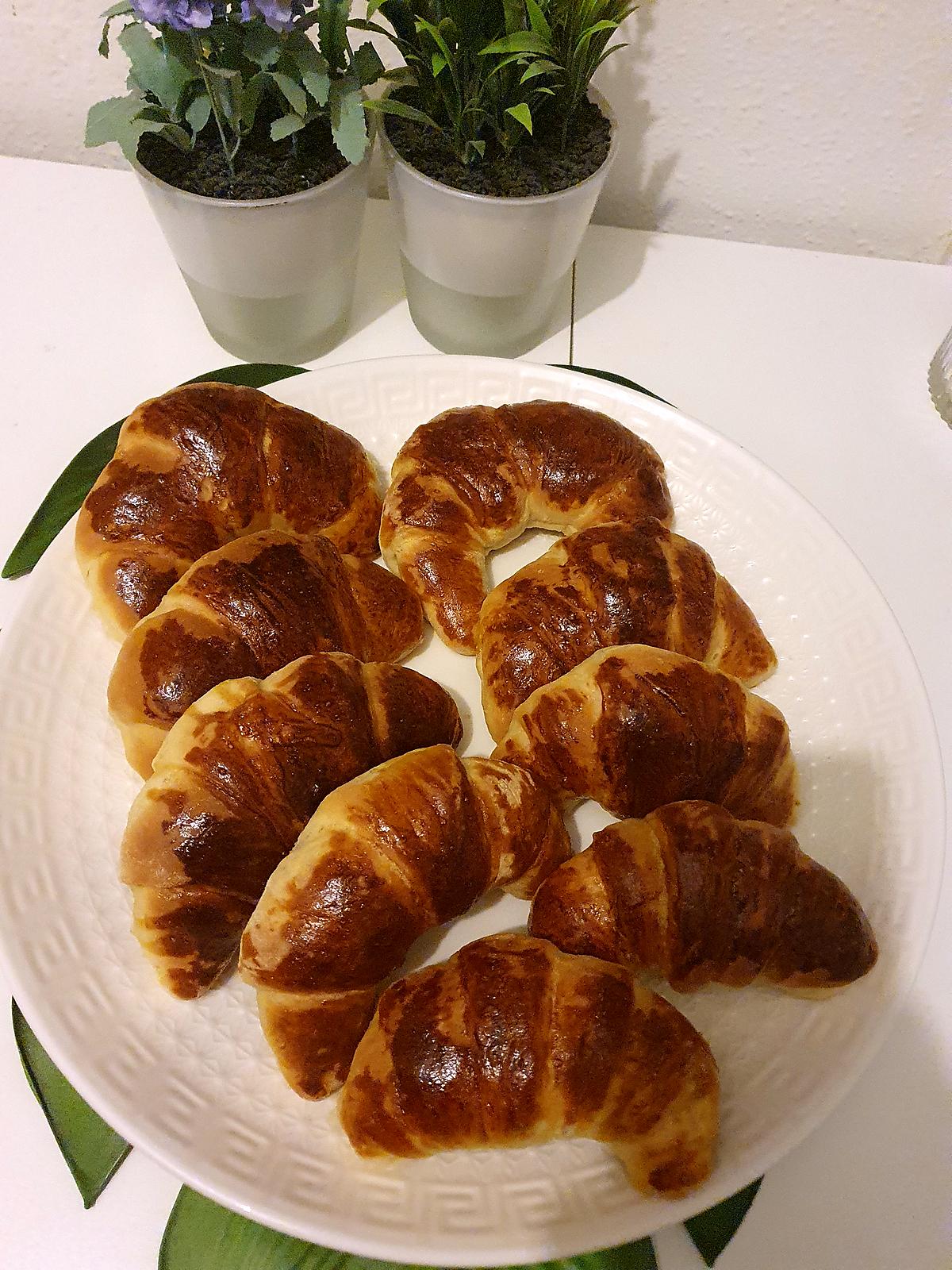 recette CROISSANT BRIOCHÉ