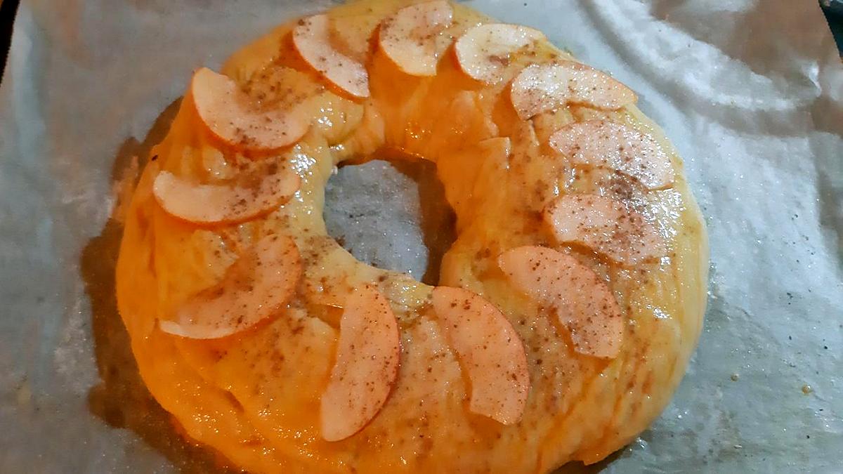 recette Ma première Couronne ( Pommes-whisky-Cannelle )