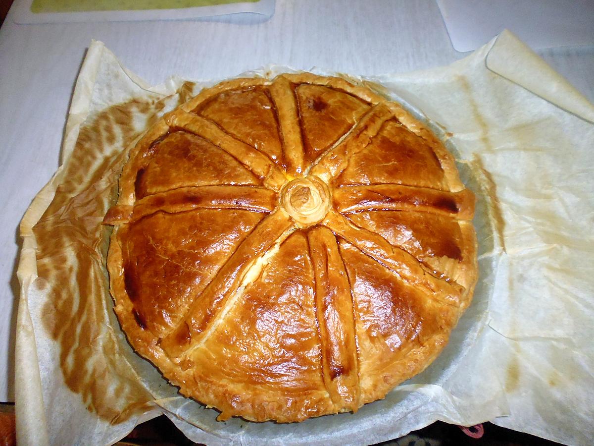 recette Galette des Rois à la frangipane