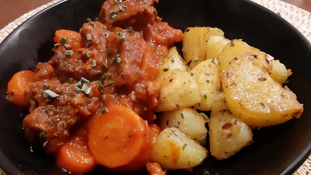 recette Bœuf carottes ( Recette de marylineH )