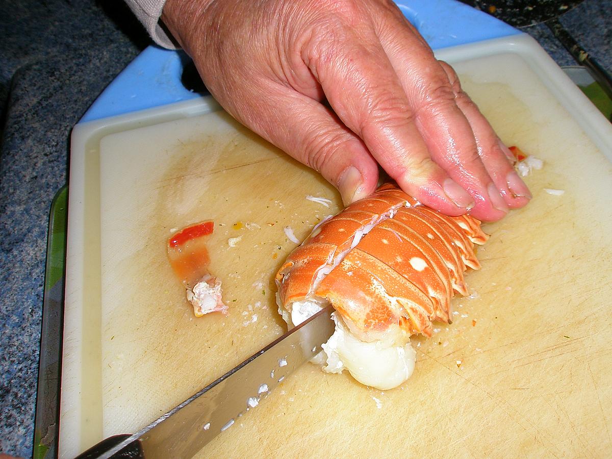 recette Langouste juste pochée et sa mayonnaise au curry