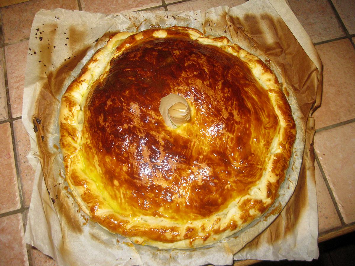 recette Tourte au poulet/curry