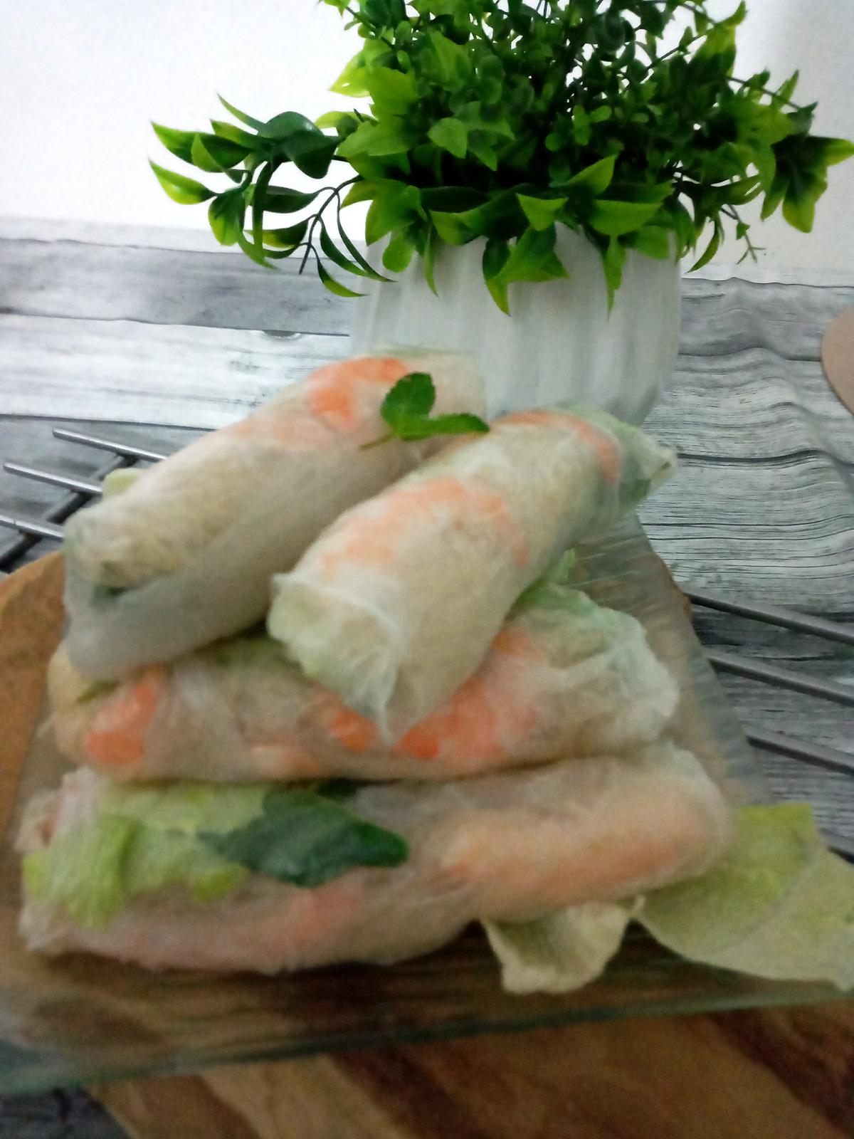 recette Rouleaux de printemps