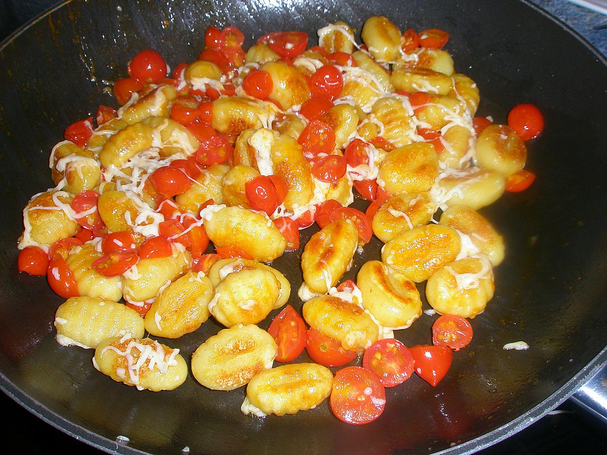 recette Gnocchis aux tomates cerises