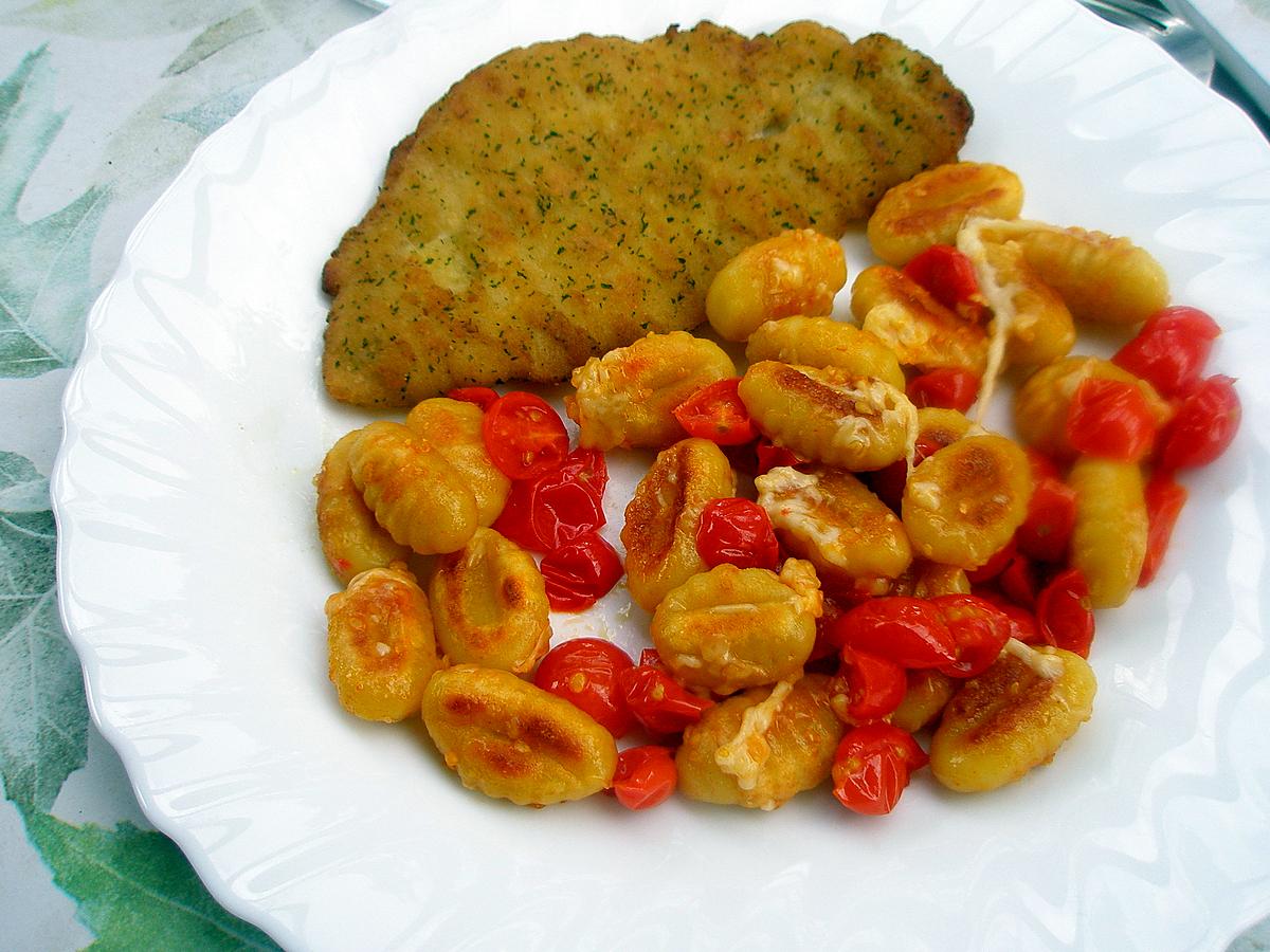 recette Gnocchis aux tomates cerises