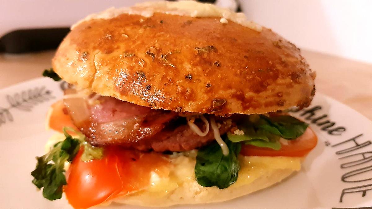 recette Burger Montagnard