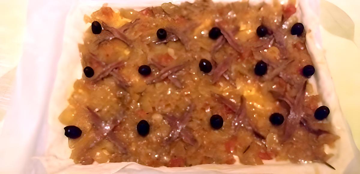 recette Pissaladière