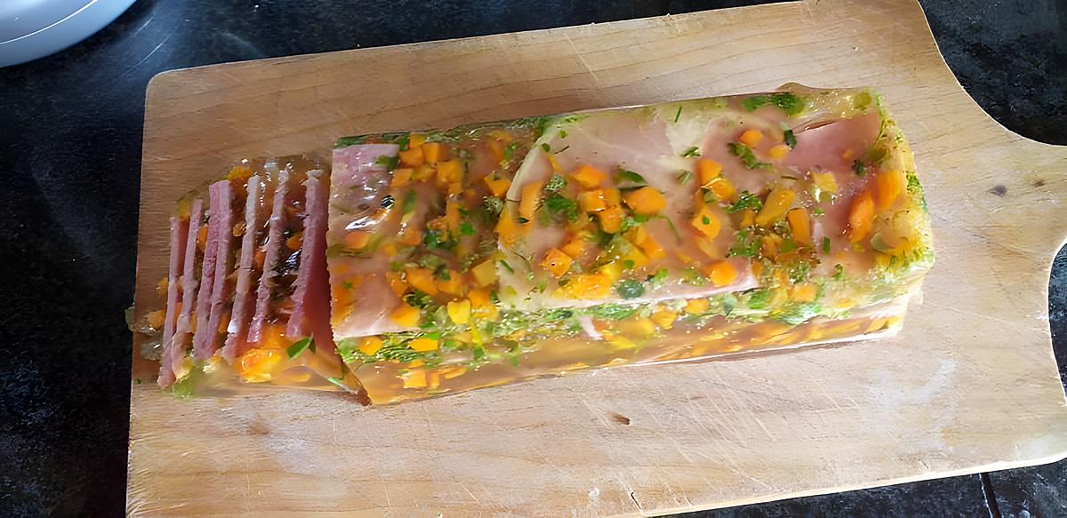 recette terrine jambon et fines herbe