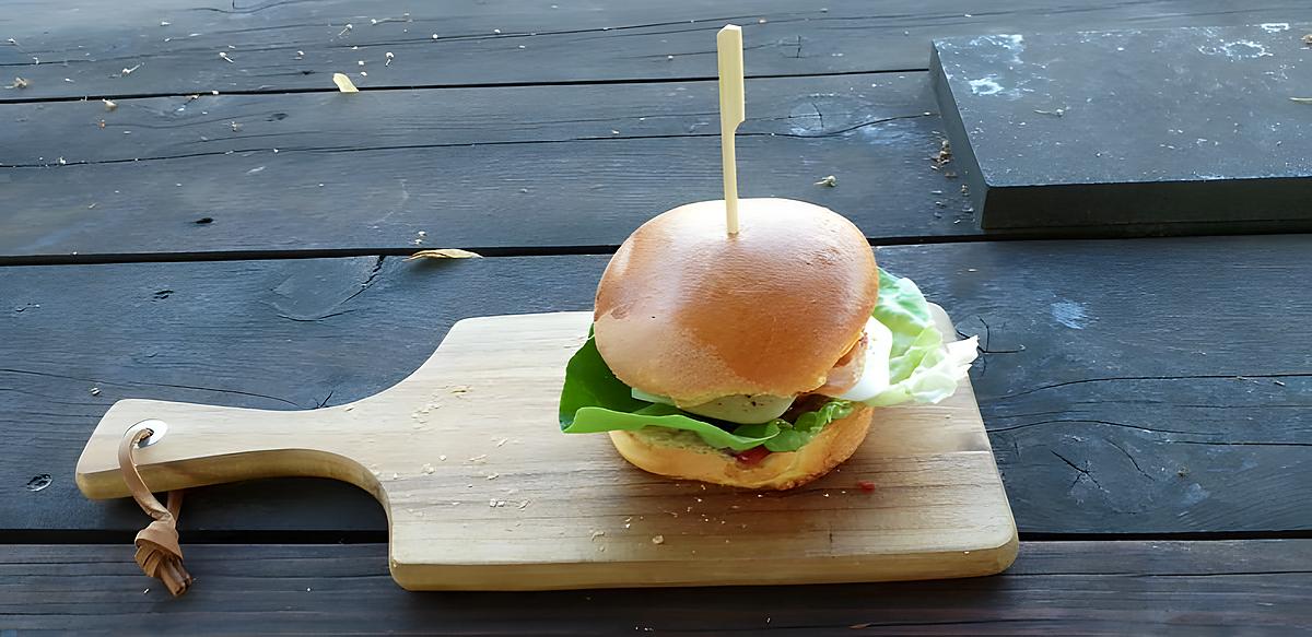 recette burger a la plancha