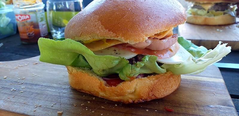 recette burger a la plancha