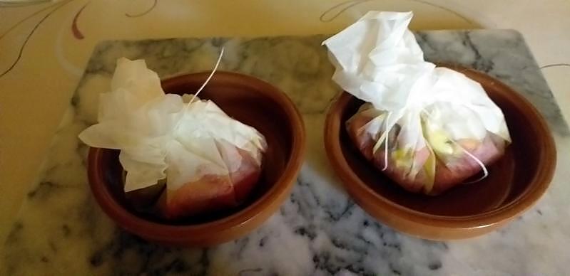 recette papillote chèvre poivron