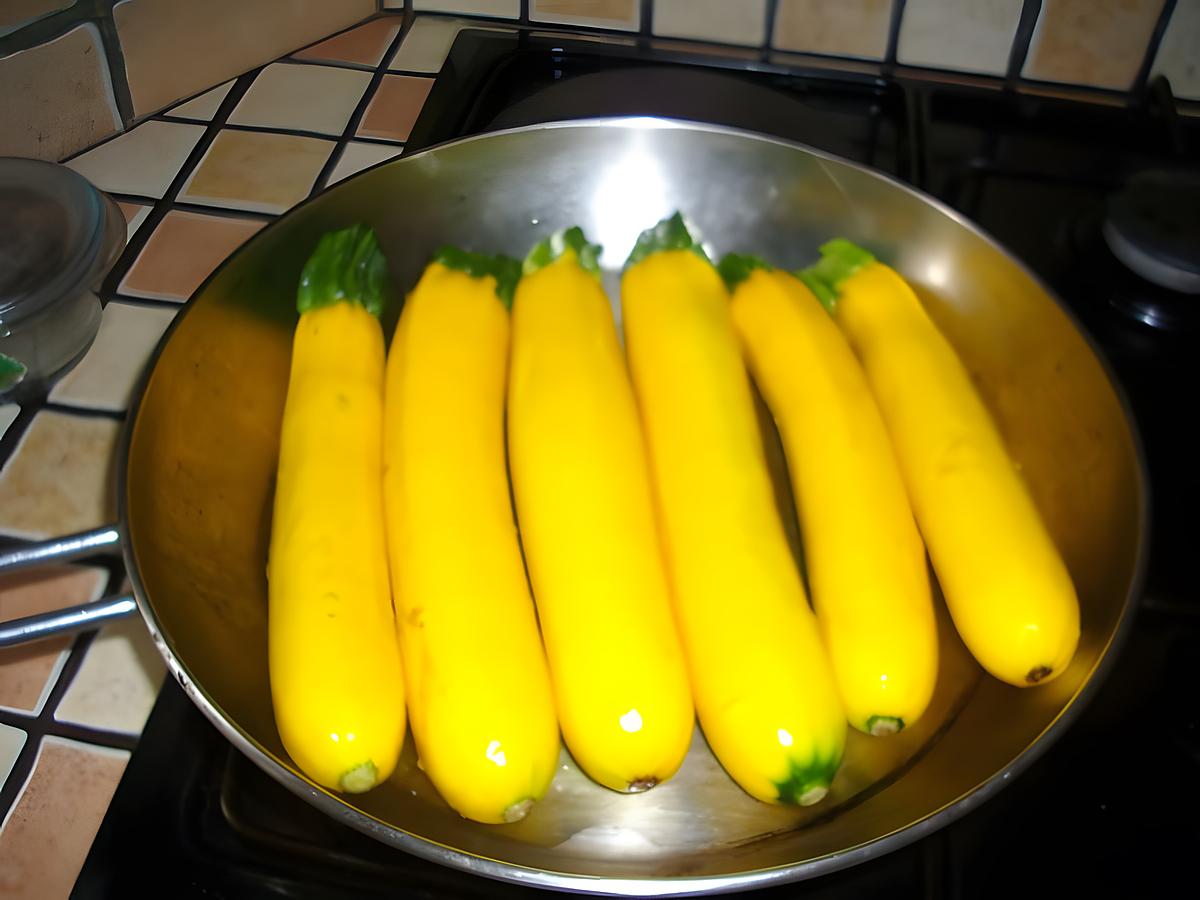 recette courgette jaune ultra fondante