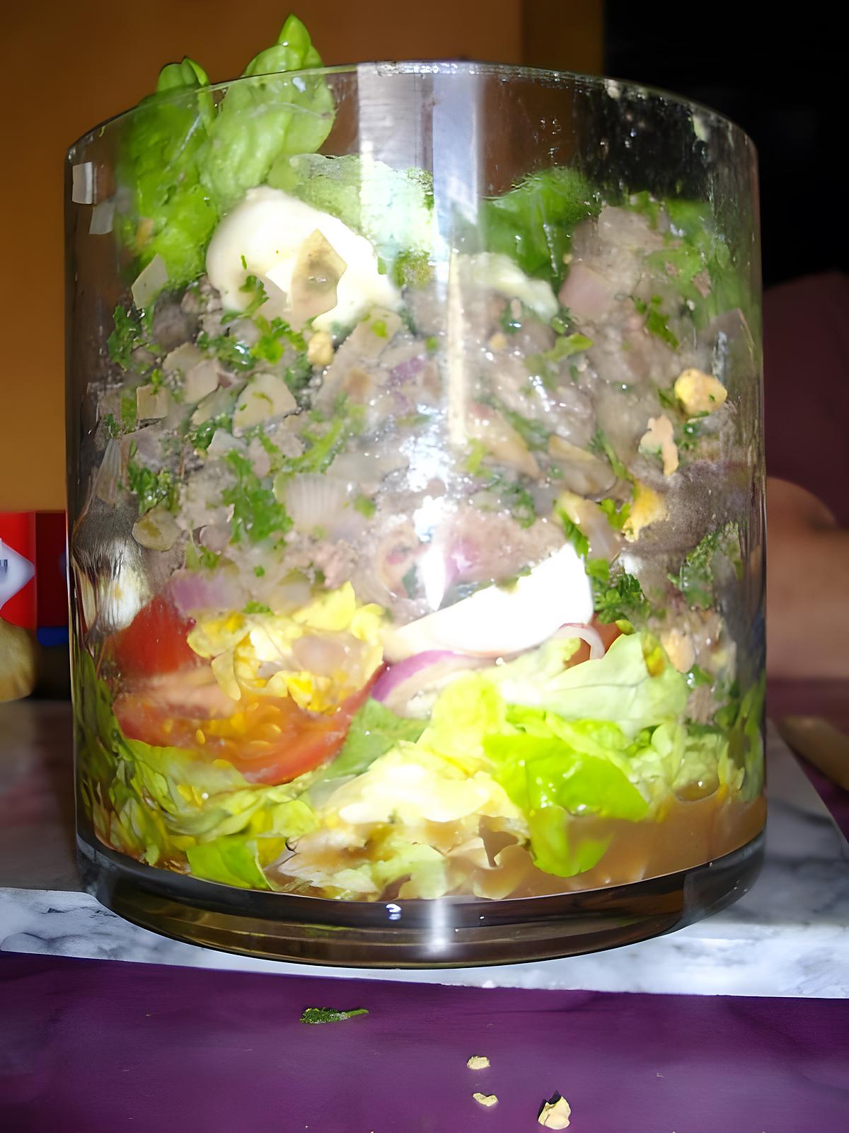recette salade aux fois de volailles