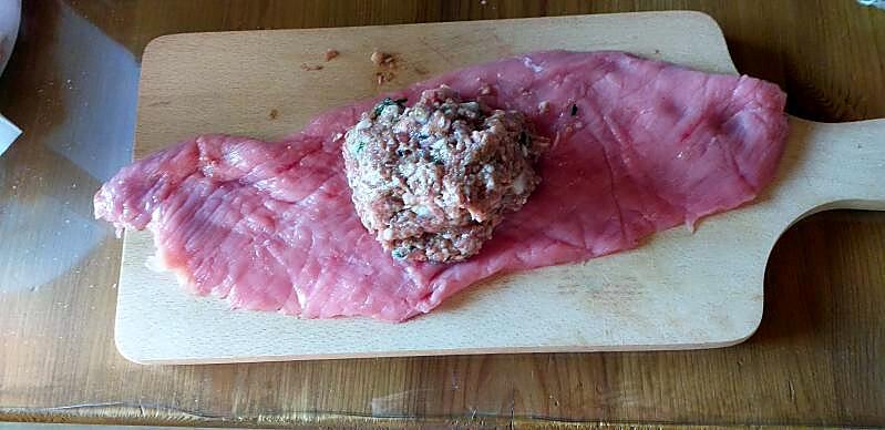 recette paupiette de veau au coulemelle