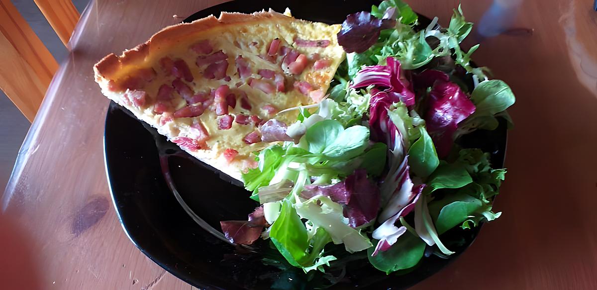 recette quiche aux lardons