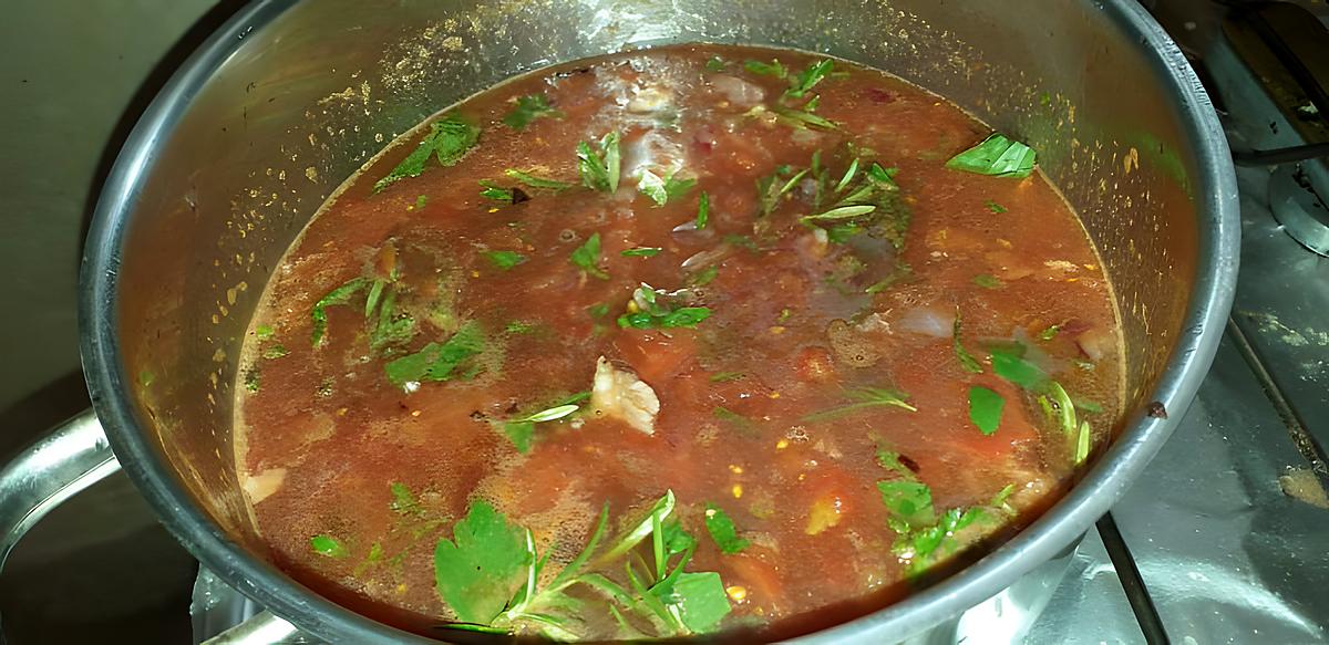 recette Sauce tomate relevée