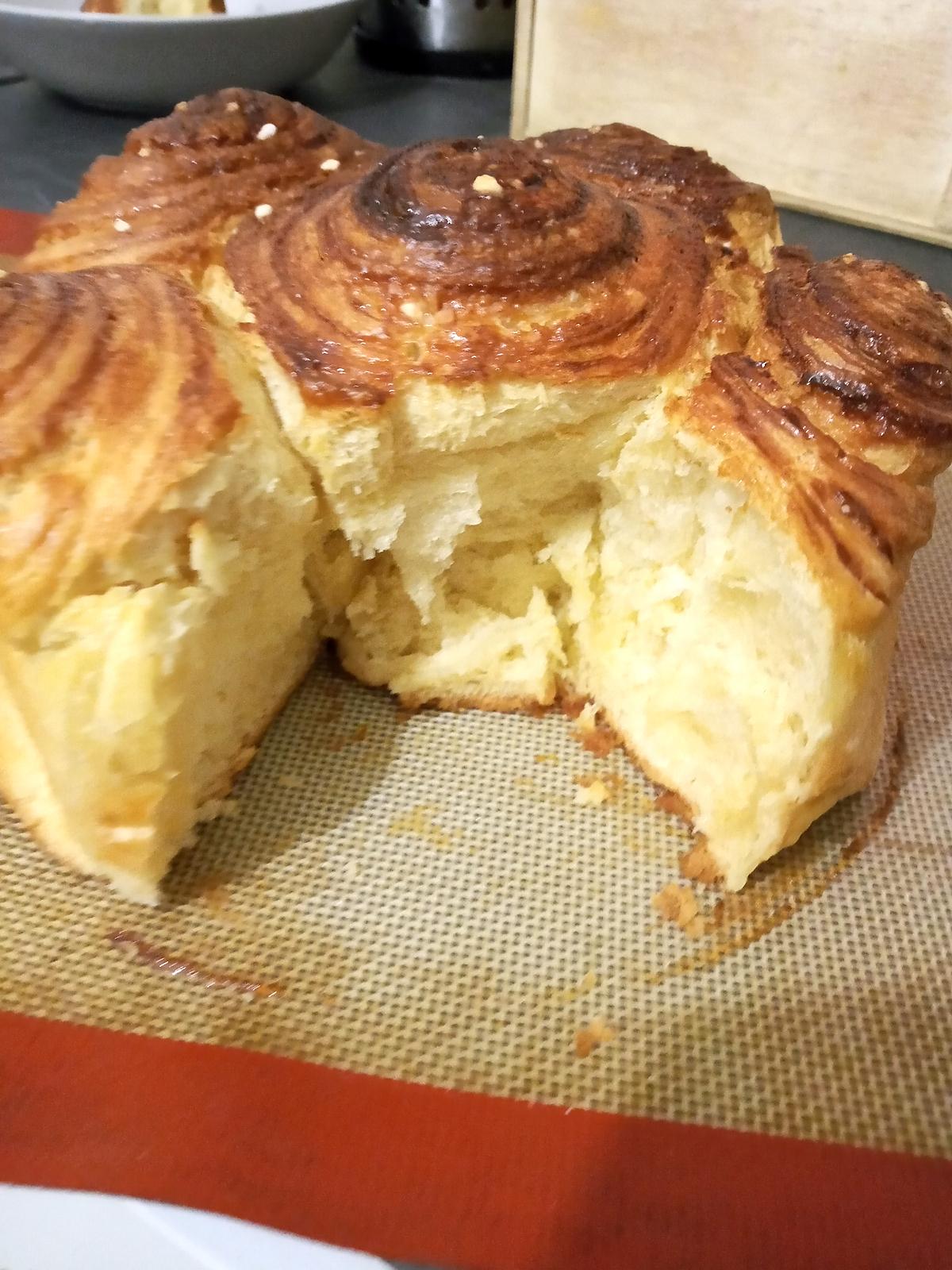 recette Brioche feuilletée