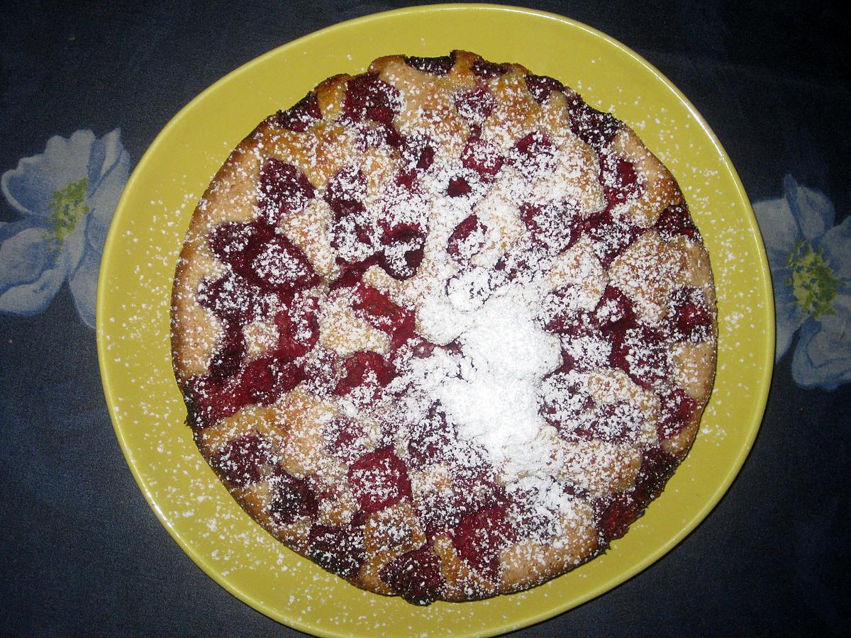 recette Gâteau aux framboises avec un succès fou, fou, fou...