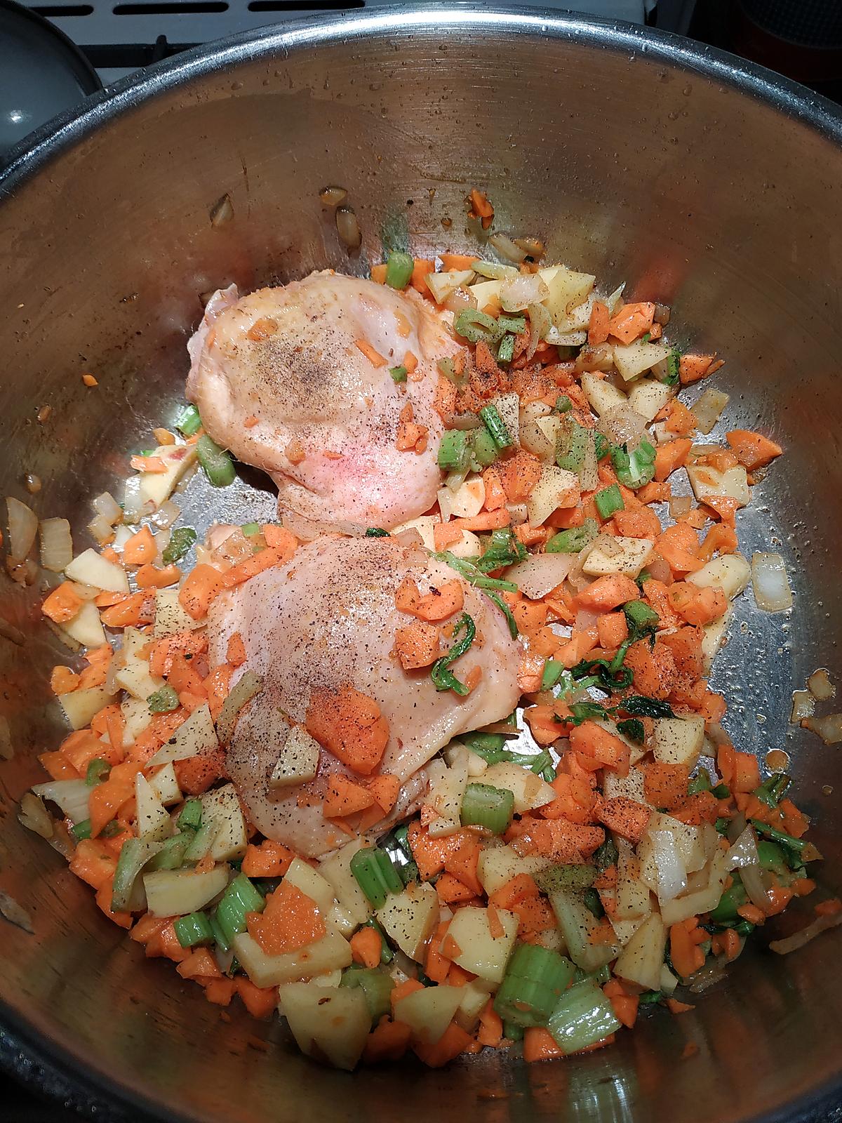 recette Chorba au poulet facile