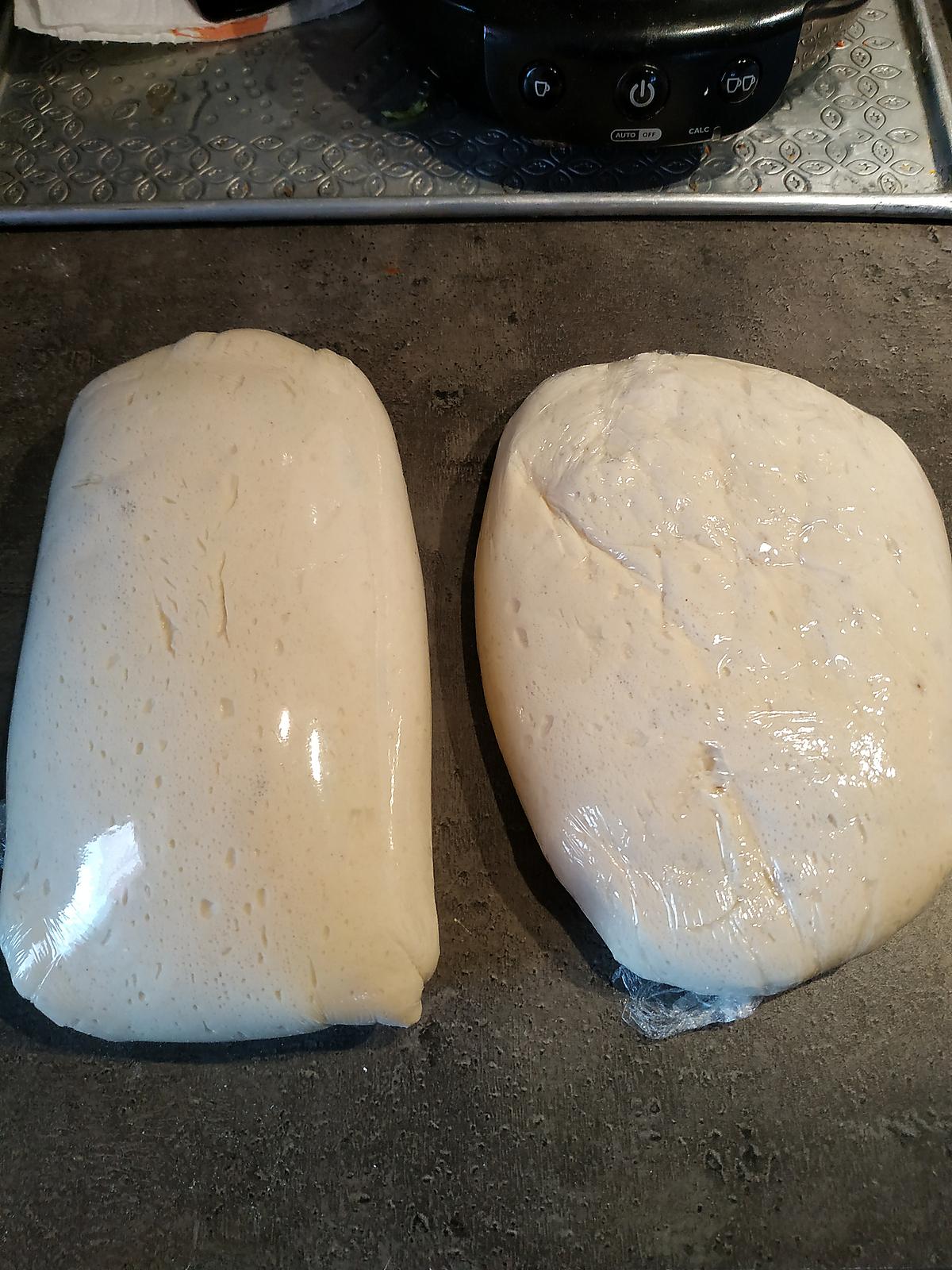 recette Pâte à Pizza  ( 2 pâtons )