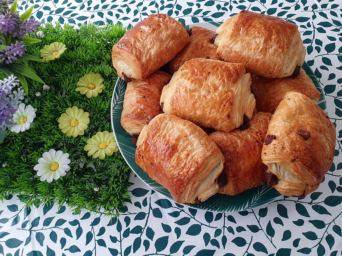 recette PAIN AU CHOCOLAT