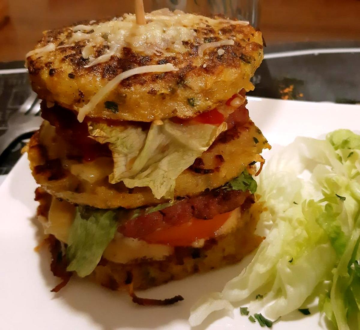 recette " Mon Burger Galettes "