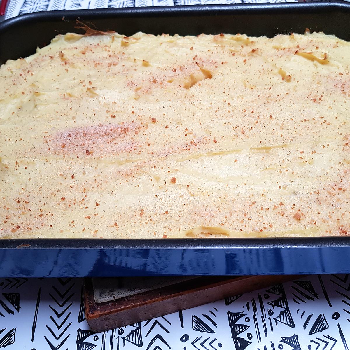 recette Parmentier de canard aux 2 pommes