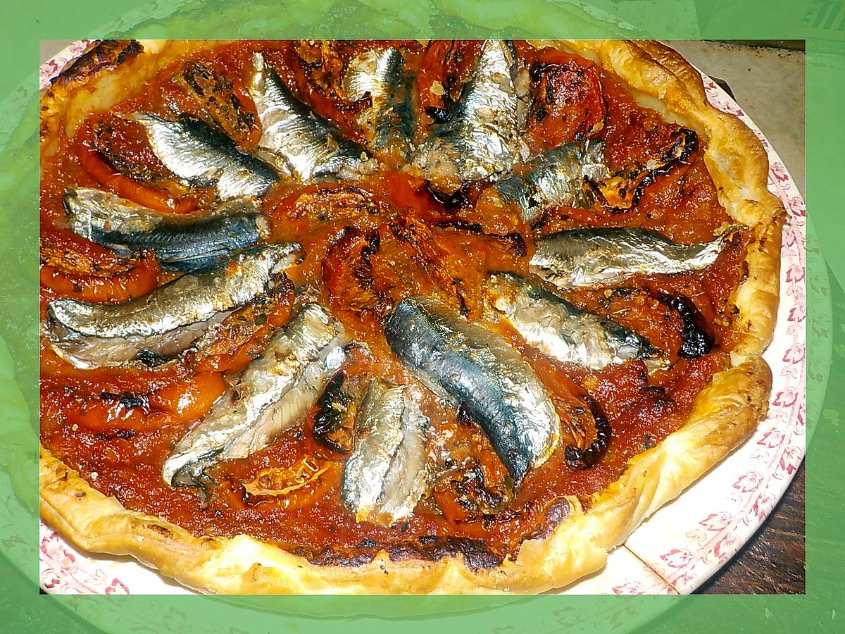 recette Tarte aux sardines